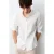 MANGO TEEN linnen overhemd wit