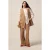 Oltre Fluid Viscose Blend Vest Beige