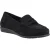 Hush Puppies Shelby Suède Dames Zwarte Instappers