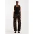 TOPSHOP Tsbarrel Mid Rise Jeans Dnm barrel jeans met dierenprint – bruin