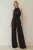 Brede Been Halter Nek Jumpsuit