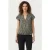 DIDI Blouse Flare In Granite Green With Dots Is A Row Print
