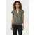 DIDI Blouse Flare In Granite Green With Dots Is A Row Print