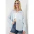Oversized Gestreepte Lange Mouwen Shirt met Zak