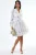 Florale Kant Mini-jurk met V-hals