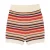 Lacoste Dames/Dames Katoenen Gestreepte Contrast Tailleband Shorts (Veelkleurig)
