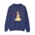 Disney Dames/Dames Beauty And The Beast I´d Rather Be Reading Sweatshirt (Marineblauw)