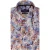 linnen Casa Moda overhemd geprint multicolor wijde fit