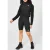 The North Face Womens 100 Glacier Cropped ¼ Zip Fleece in Zwart