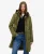 Lange Shell Parka met Capuchon Green