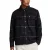 Lyle & Scott geborsteld tartan modderig marineblauw overshirtjack