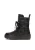 Black women’s snow boots on a thick sole