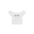V-hals T-shirt voor dames Guess
