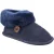 Cotswold Wotton Dames Pantoffels Van Donkerblauw Leer