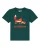 watabout.kids Shirt ‘Fuchs Kleine Schwester’  donkergroen / donkeroranje