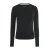 Slim fit lange mouw T-shirt met geborduurd logo voor dames Guess