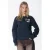 Colourful Rebel katoenen trui met logo – donkerblauw