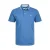JACK & JONES PREMIUM slim polo kobaltblauw
