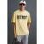 Oversized T-shirt met print en ronde hals