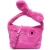 Bimba y Lola S Pink Fur Hobo Bag