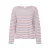 Dames-T-shirt met lange mouwen en boothals Ichi Mira