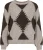 Vila Gebreide Trui Tora Beige dames