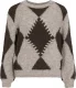 Vila Gebreide Trui Tora Beige dames