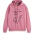 Scotch & Soda Front Artwork Hoodie Poetry Pink