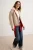 TRENDYOLMİLLA Dames Beige Effen Lang Oversized Trenchcoats