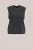 WE Fashion – Dames spencer van wolmix – Regular fit – Donkergrijs –