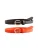 Next Riem  donkerbruin / goud / donkeroranje