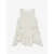 Patachou Meisjes jurk ecru gold tweed