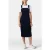 White Stuff Emmie Organic Cord Midi Pinny Dark Navy