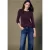 Street One Studio Dames Basic shirt met lange mouwen in Paars