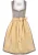 STOCKERPOINT Dirndl ‘Nara’  mosterd / grijs / wit