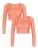 SLOGGI Shirt ‘ ZERO Feel Bliss Top ‘  abrikoos
