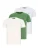 Jacey Quinn Shirt  beige / lichtgroen / rood / wit