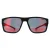 Carrera Wrap Heren Mat Zwart en Roodgrijs met Rode Flash Spiegel Ducati CARDUC 029/S