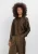 DANTE6 Leiva Bold Satin Button Detail Top Dames – Topjes – Khaki –