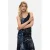 Desigual jacquard midi jurk met print – zwart