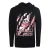 Cavalli Class Peeking Tiger Design zwarte hoodie