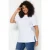 Trendyol Curve Dames Wit Effen Kort Relaxed fit Grote maten T-shirts