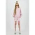 Raizzed regular waist sweatshort roze