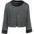 Antraciete bolero met lange mouwen