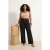 Trendyol Curve Dames Grijs Effen Wijde pijp Normale taille Grote maten Jeans