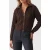 GUESS Adenora Zipped Cardi Chocolate Brownie Mu