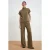 Geribbelde Halssluiting Gebreide Blouse