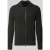 FYNCH-HATTON Slim fit gebreid jack van mix van katoen en wol