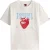 Tommy Jeans Dames Aardbei Regular T-Shirt (Ecru)