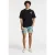 Shiwi Finn Relaxed T-shirt Sketched Flowers Black